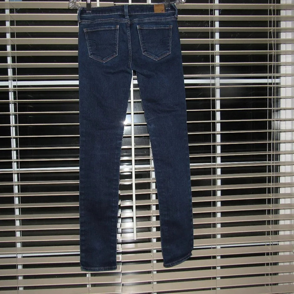 AMERICAN EAGLE Skinny Stretch Jeans Size 2 Regular - Picture 3 of 6